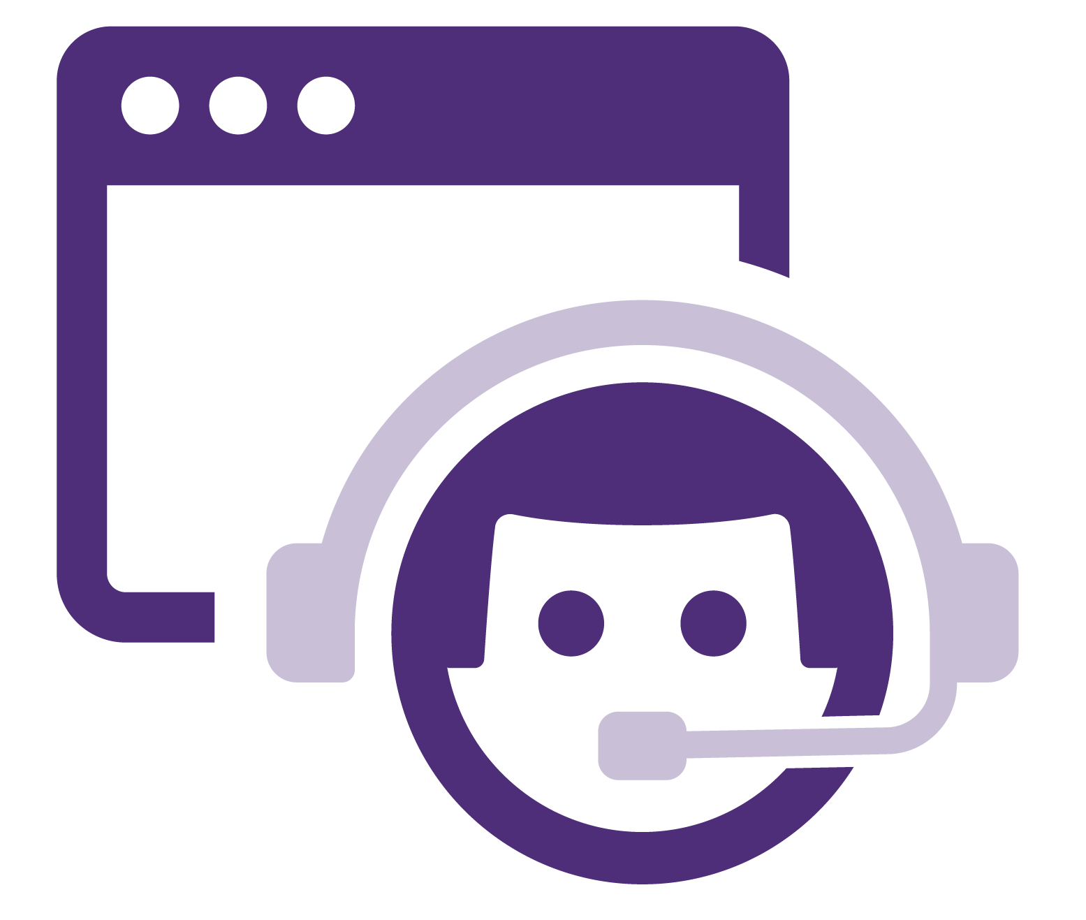 Responsive Support Icon